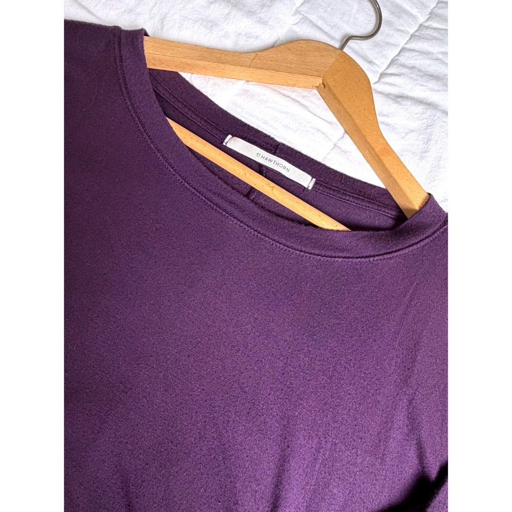41 Hawthorn Purple Dolman Sleeve Tunic Top Modal Blend Size S 2503